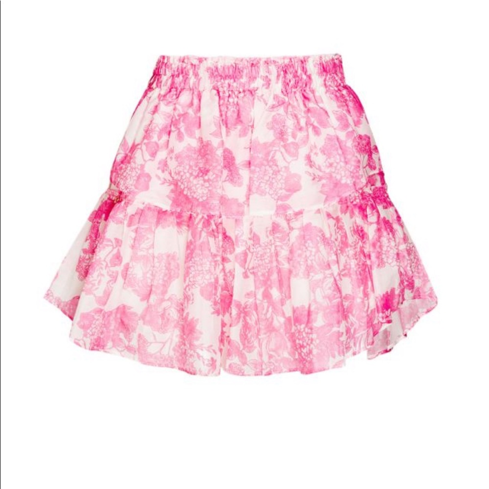 💕SOLD💕LoveShackFancy Ruffle mini skirt
